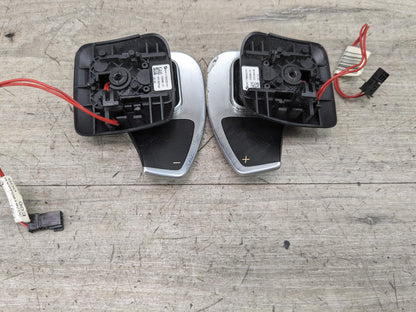 11-13 OEM BMW E90 E92 E88 E82 135 335 LCI Steering Wheel Paddle Shifter SET