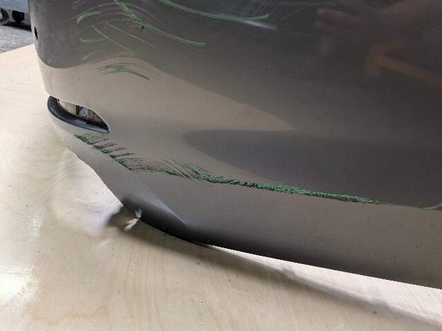*13-15 OEM BMW F01 F02 740 750 Rear Bumper Cover w/ PDC Holes Gray A52