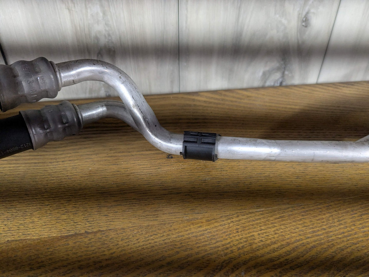 13-15 OEM BMW F01 F02 750 LCI N63 Transmission Oil Cooler Inlet Outlet Pipe Hose