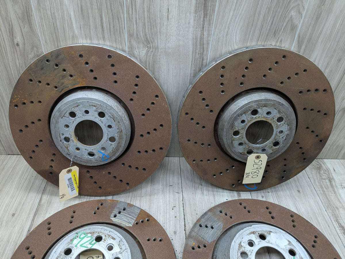 2020-2024 BMW X3 F97 Front Rear Left Right Brake Disc Rotors SET 8054825
