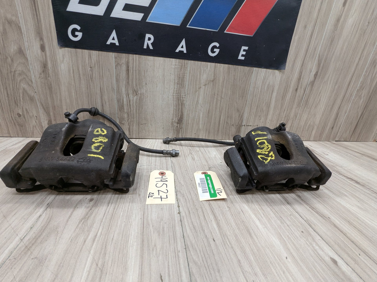 03-08 OEM BMW E85 2.5i Z4 Front Left Right Brake Calipers PAIR
