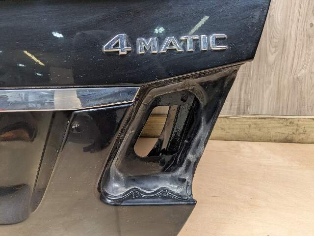 OEM Mercedes W212 E350 E440 E550 Sedan Rear Trunk Lid Panel Deck Shell Black
