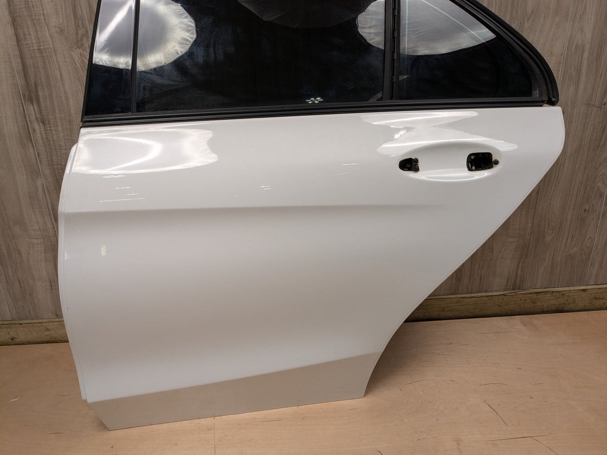 2015-21 Mercedes-Benz C43 W205 Rear Left Driver Door Shell Panel 149 Polar White