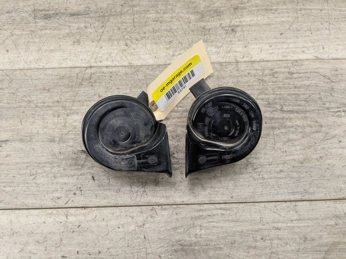 2011-2016 BMW 528i F10- Horn Set PN: 7279781