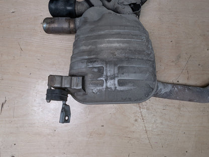 11-13 OEM BMW E82 E88 135 Rear Exhaust Muffler System N55 w/ Tips