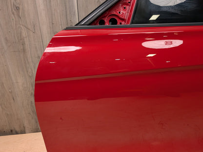 OEM BMW F30 F80 328 330 335 340 M3 Front Left Driver Door Shell Panel Red A75 MELBOURNEROT METALLIC (A75)