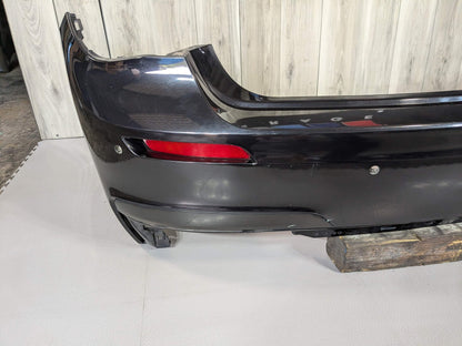 NOTE* 09-15 OEM BMW F01 F02 740 750 Rear Bumper M SPORT Cover w/ PDC Black Black Black Sapphire Metallic (475)