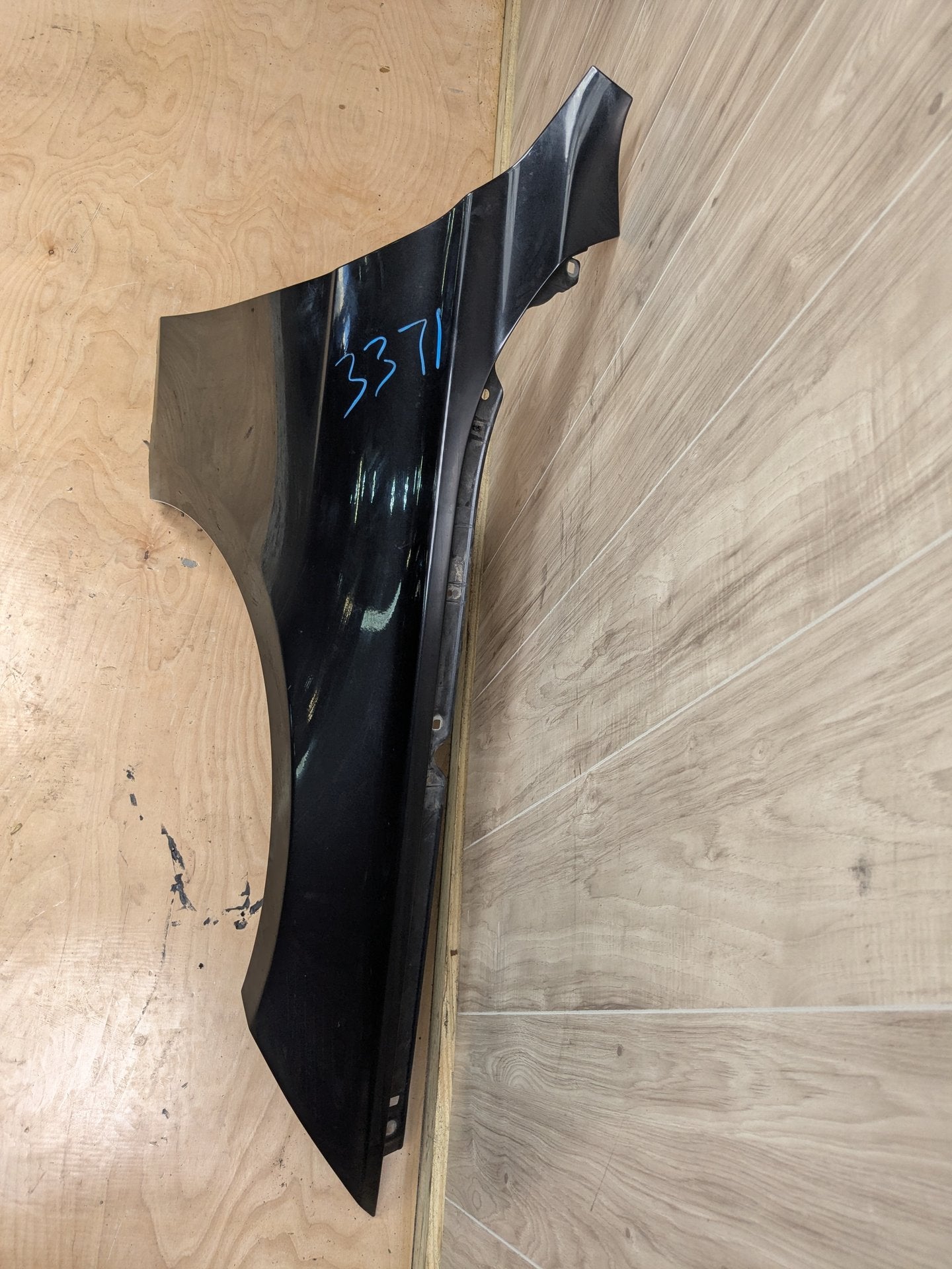 OEM BMW F30 F31 328 330 335 340 Right Passenger Side Fender Panel Black 475 BLACK SAPPHIRE METALLIC (475)