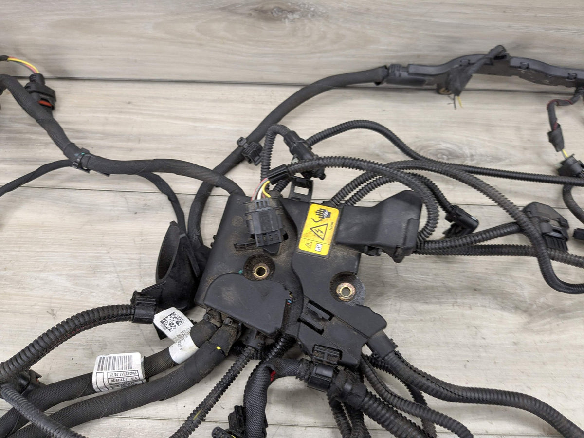 19-21 OEM BMW G05 G07 50iX Engine N63M Sensor Module Wiring Wire Harness 1-4