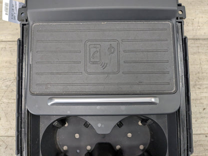 18-24 OEM AUDI Q5 SQ5 Front Center Console Cup Holder Storage Compartment