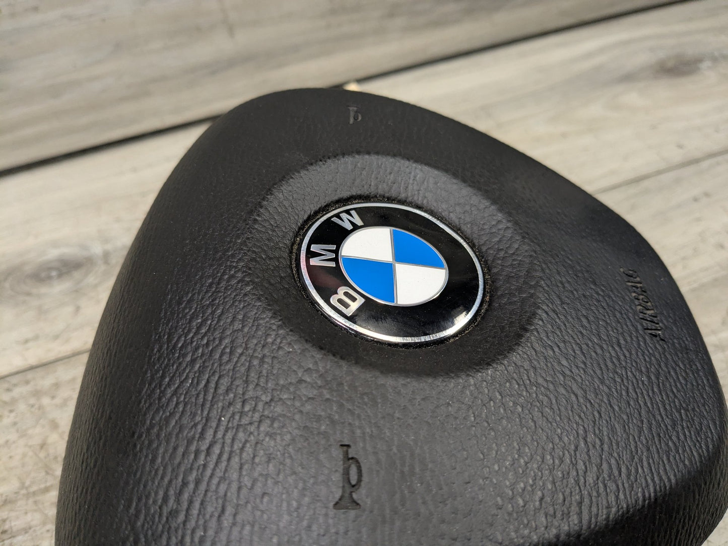 14-19 OEM BMW F15 F16 X5 X6 Front Driver Steering Wheel Airbag Air Bag Black