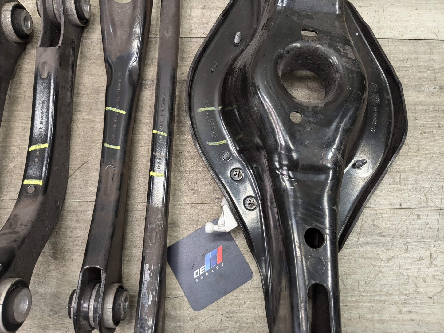 19-24 OEM BMW G29 Z4 30 M40 REAR Left Driver Side Upper Lower Control Arm SET