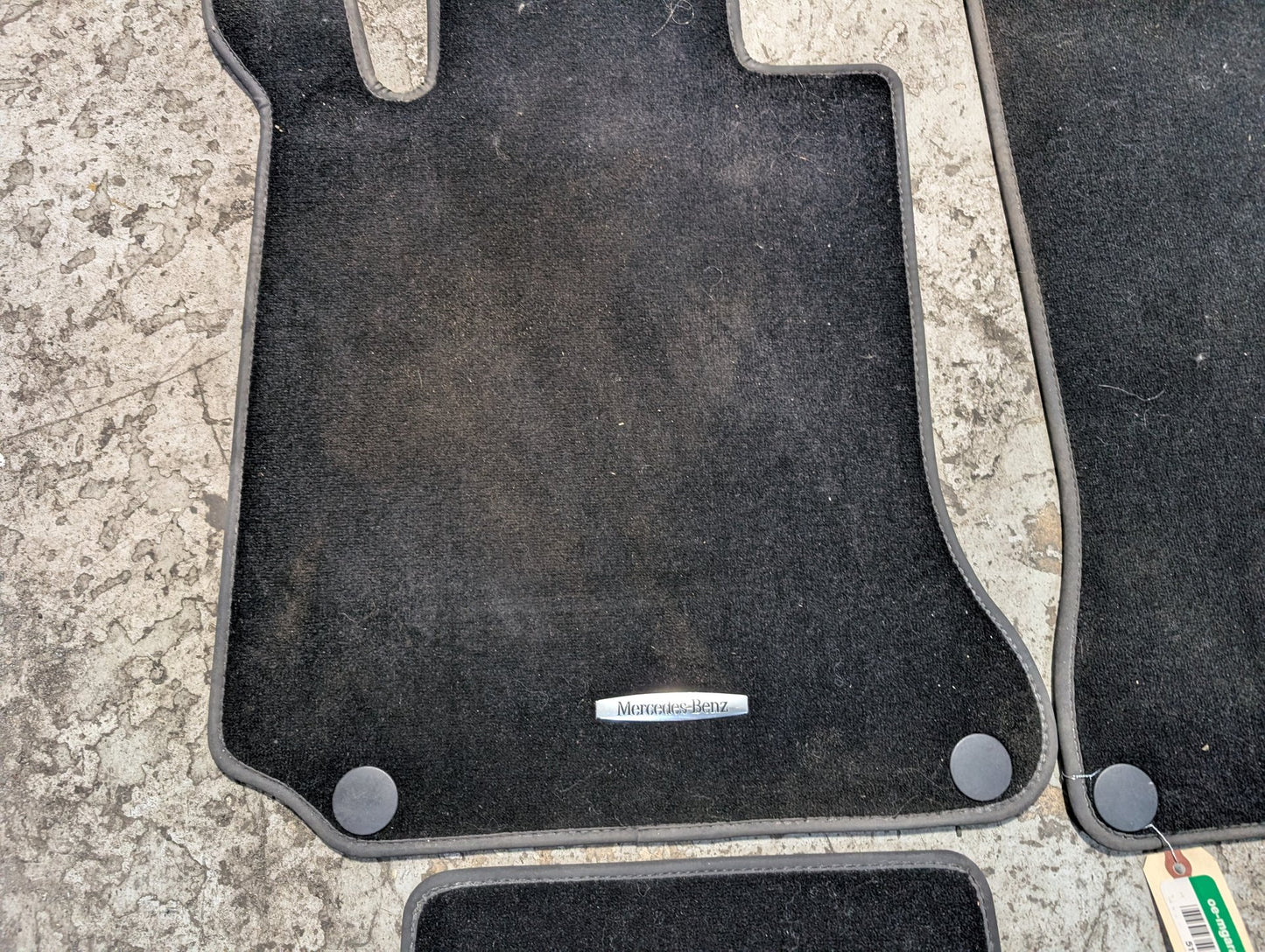2009-2017 Mercedes-Benz E550 E-Class A207 Front Rear Left Right Mat Carpet Floor Mats SET A2076800648