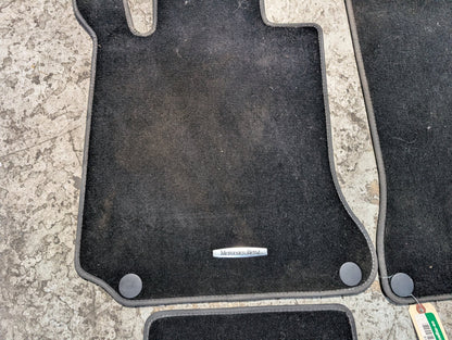 2009-2017 Mercedes-Benz E550 E-Class A207 Front Rear Left Right Mat Carpet Floor Mats SET A2076800648