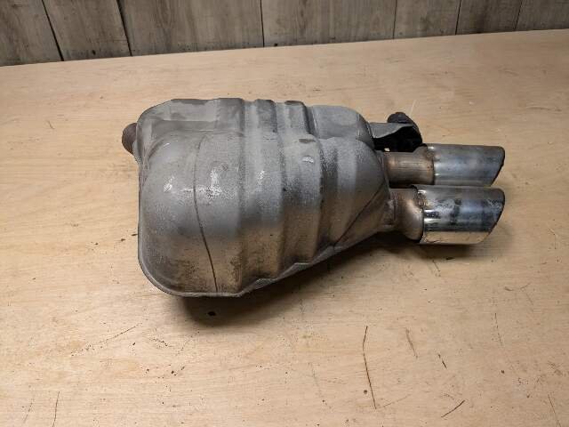 13-17 OEM AUDI S4 S5 3.0L Rear Left Driver Side Exhaust Muffler