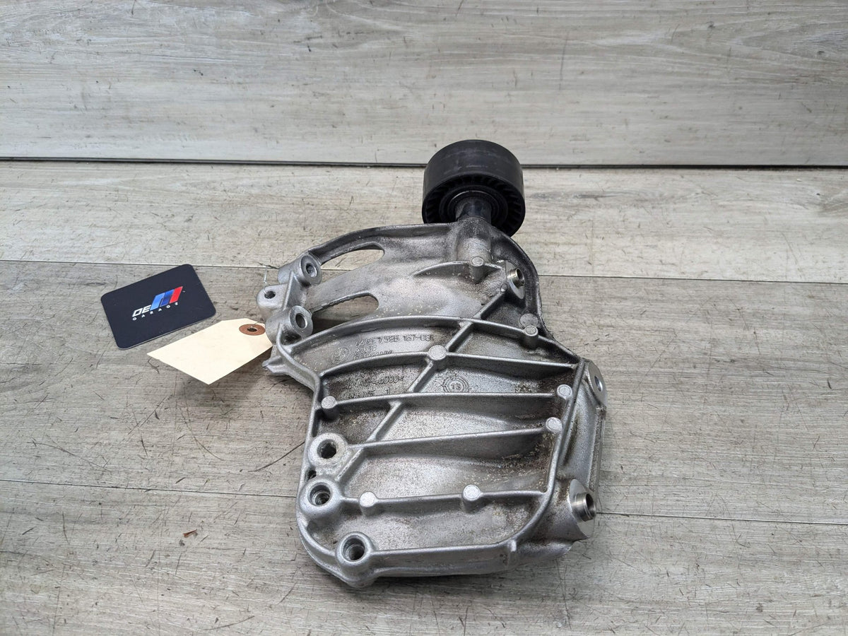 OEM BMW F15 F30 F32 F10 F12 N55 Engine Aux Belt Idler Pulley Bracket Deflection