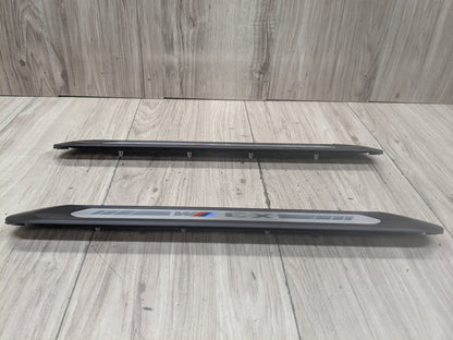 2020-2024 BMW X3 F97 Front Left Right Scuff Plate Door Sill SET 7393397 OEM