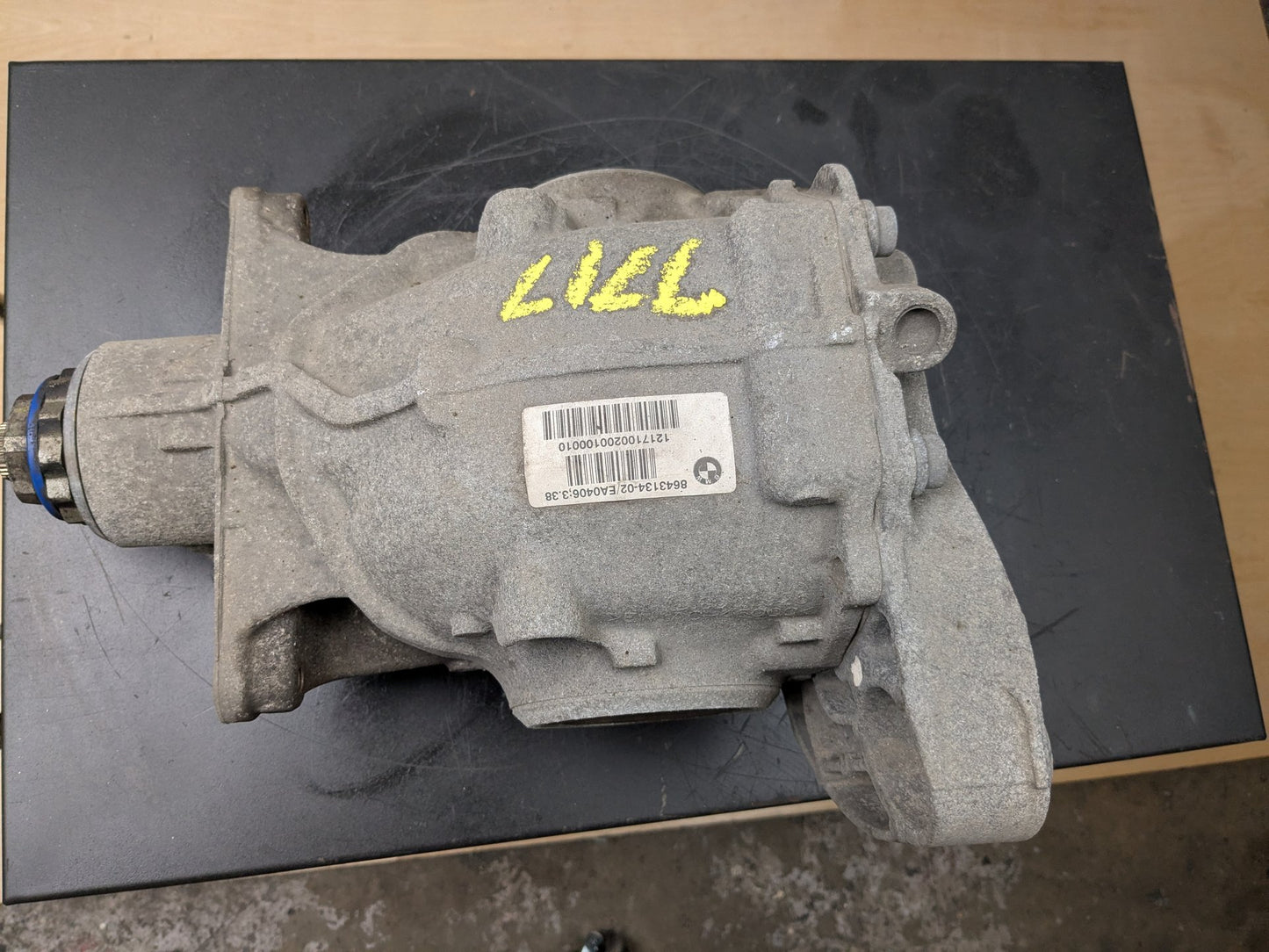 2018 BMW X3 Rear Axle Carrier Differential 108111k 8643134
