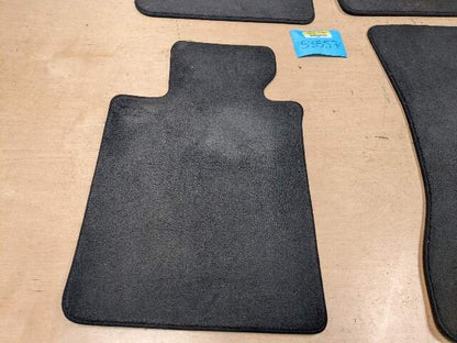OEM BMW F90 G30 530 540 550 M5 Front Rear Left Right Carpet Floor Mats SET Black