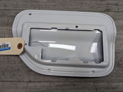 14-19 OEM BMW F83 Convertible Rear Fuel Gas Tank Flap Lid Cover Cap White