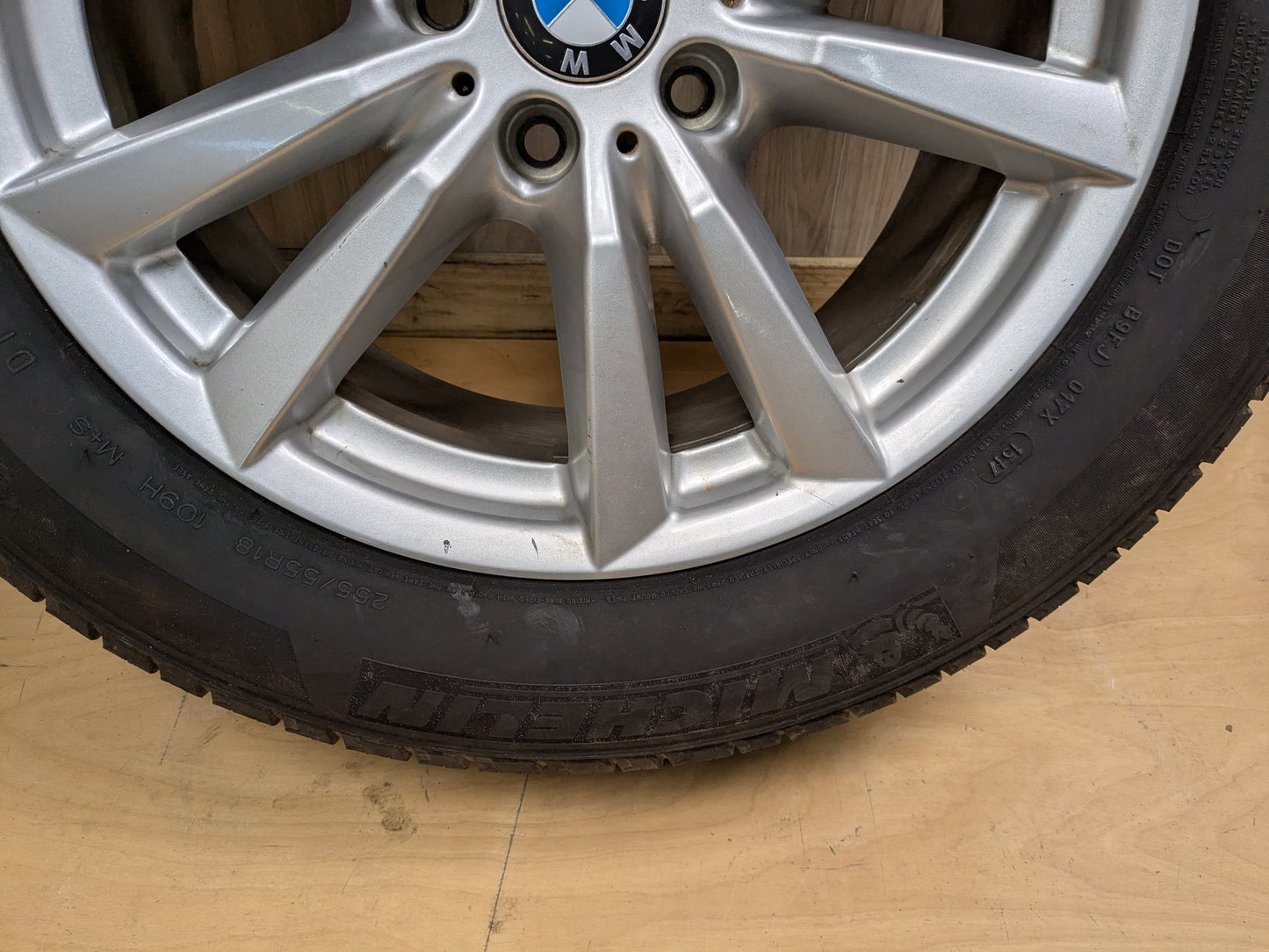 14-18 OEM BMW F15 X5 Wheel Rim 18x8.5 ET46 5x120 LA Double Spoke Style 446