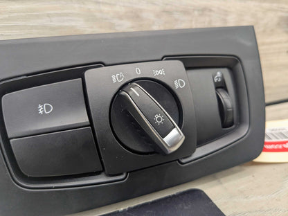 OEM BMW F22 F30 F32 F82 F80 Headlight Switch Control Panel Light Module BLACK