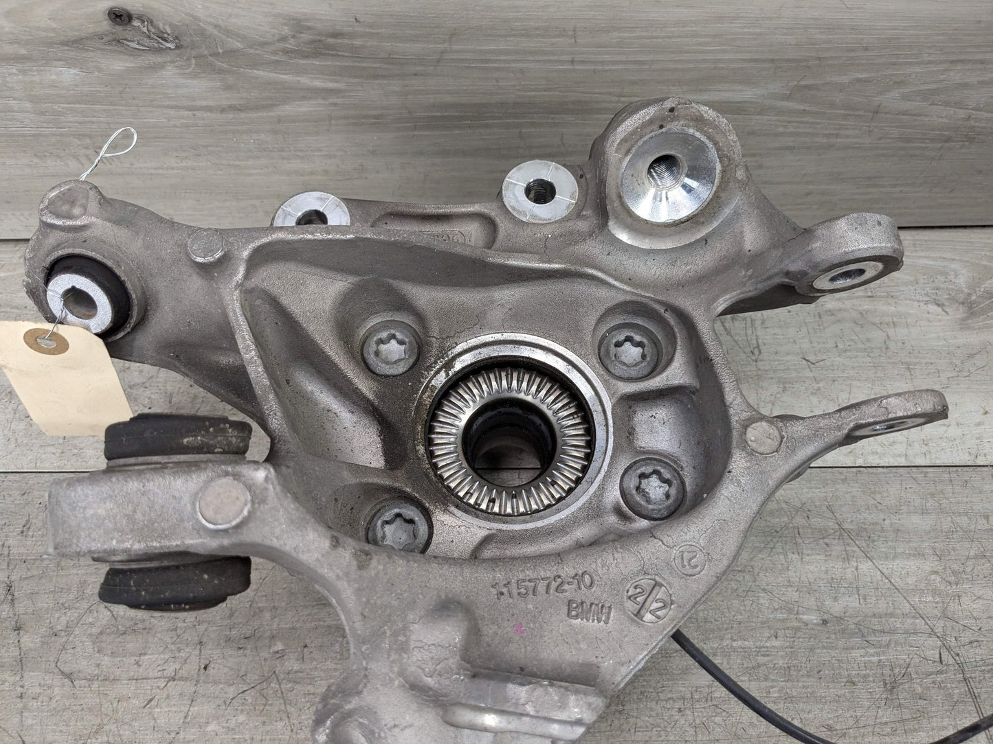 2021 BMW 330i G20 Rear Right Passenger Spindle Knuckle w/ Bearing 6899306 19-24 OEM BMW G20 330 M340 REAR Right Passenger Knuckle Hub Spindle Bearing RWD