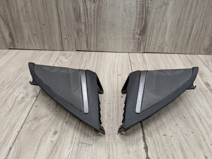 2017-2023 BMW M550i G30 Front Left Right Door Triangle Corner Speaker Assemblys SET 7409156 OEM BMW F90 G30 530 540 M550 HARMAN KARDON Left Right Door Speaker Tweeter PAIR