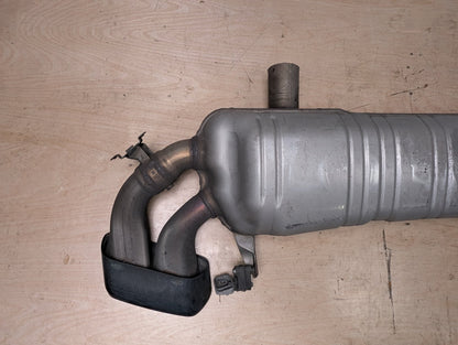 16-19 OEM BMW G11 G12 750i 750iX Engine N63R Rear Exhaust Pipe Muffler M SPORT