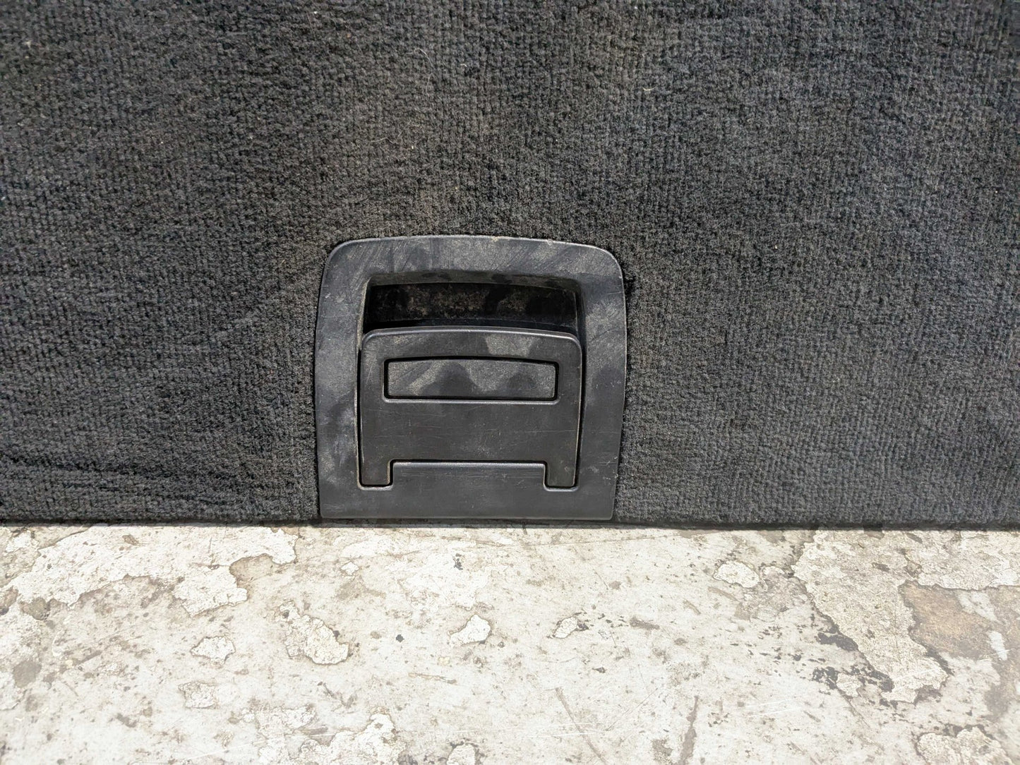 14-18 OEM BMW F15 F85 X5 X5M Rear Trunk Floor Mat Carpet Cargo Cover Black