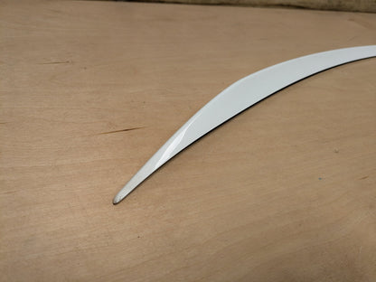 Mercedes W205 Rear Spoiler AMG Boot Trunk Trim Panel Obsidian 149 Polar white