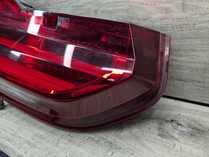 16-19 OEM BMW G11 G12 740 750 Rear Left Driver Side LED Inner Stop Tail Light