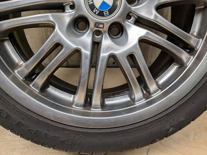 01-06 OEM BMW E46 M3 Wheel Rim 18x8" ET47 5x120 M Double Spoke Style 67"