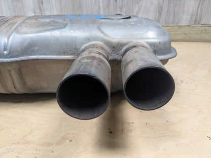 06-08 OEM BMW E85 E86 Z4 Engine N52 Rear Exhaust Flap Muffler Silencer