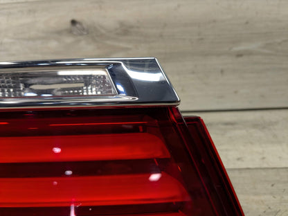 13-15 OEM BMW F01 F02 LCI 740 750 LED Rear Left Driver Side Inner Tail Light