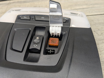 OEM BMW F15 F16 F39 F85 F86 X5 X6 Headliner Roof Console Dome Light Switch Black