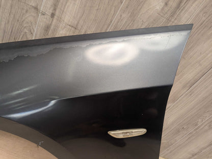 07-13 OEM BMW E92 E93 328 330 335 Left Driver Side Fender Panel Gray A22 SPARKLING GRAPHITE METALLIC (A22)
