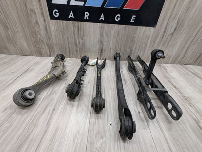 2018 BMW M550i G30 Rear Left Driver Control Arms SET 6861125 OEM BMW G11 G12 G14 G15 G16 G30 Rear Left Driver Upper Lower Control Arm SET