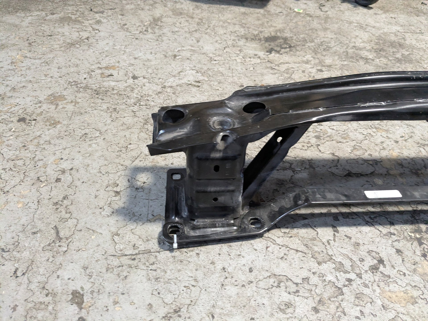 OEM AUDI Q5 SQ5 Rear Bumper Cover Support Mount Panel w/ Crash Bracket SET