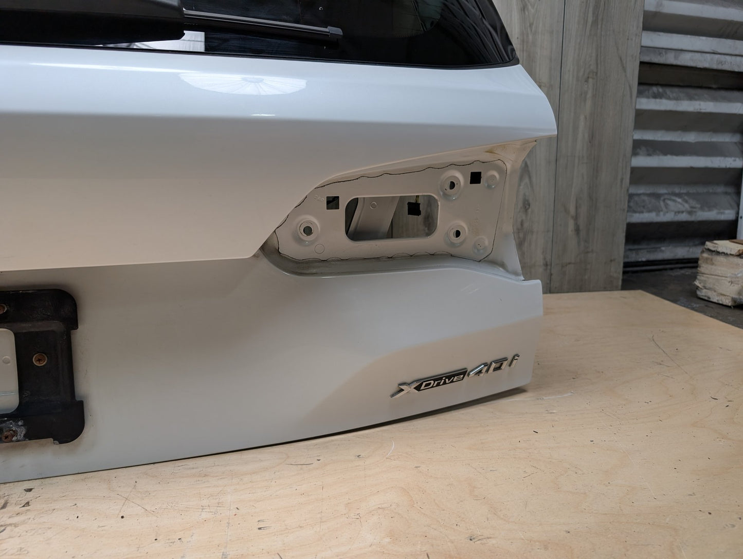 19-25 OEM BMW F95 G05 X5 X5M Rear Liftgate Tailgate Trunk Lid Gate Door Shell White A96