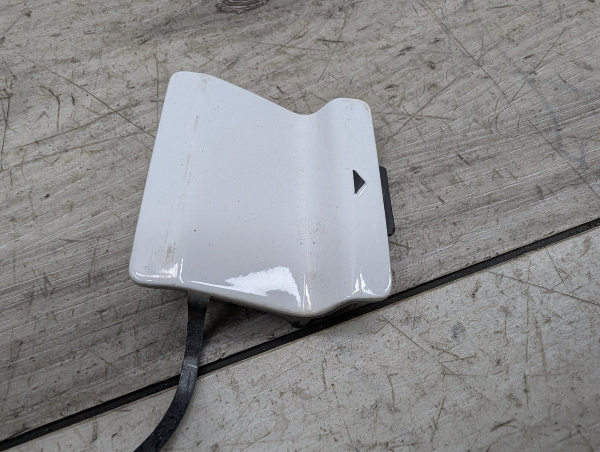 2011-2016 BMW 528i F10 Rear Left Driver Tow Hook Insert Cover 7184784 *11-13 OEM BMW F10 528 535 550 BASE Rear Bumper Cover Tow Eye Hook Cover White OEM