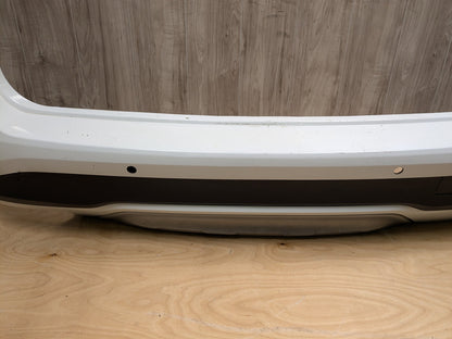 *11-17 OEM BMW F25 X3 28i 28iX 35iX Rear Bumper Cover w/ Diffuser White 300 ALPINWEISS III (300)