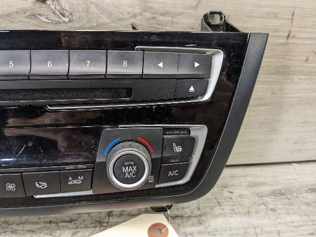 12-16 OEM BMW F22 F32 F30 F36 M4 M3 AC Heater Control Panel Radio Media Buttons