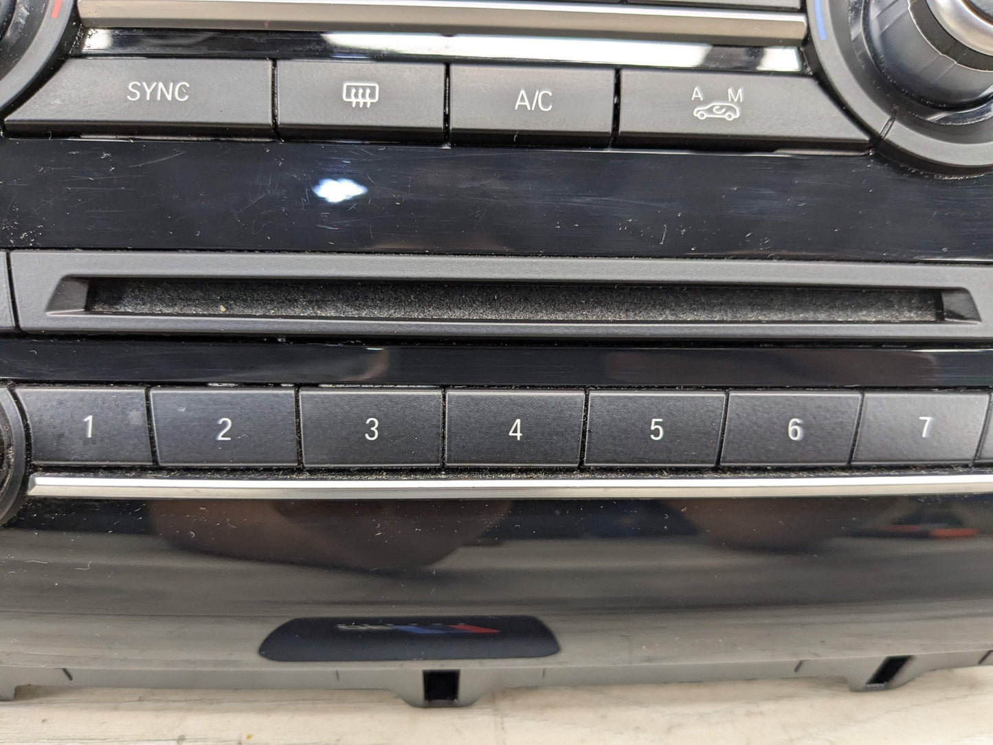 14-19 OEM BMW F15 F85 X5 F16 F86 X6 AC Heater Control Panel Radio Media Switch