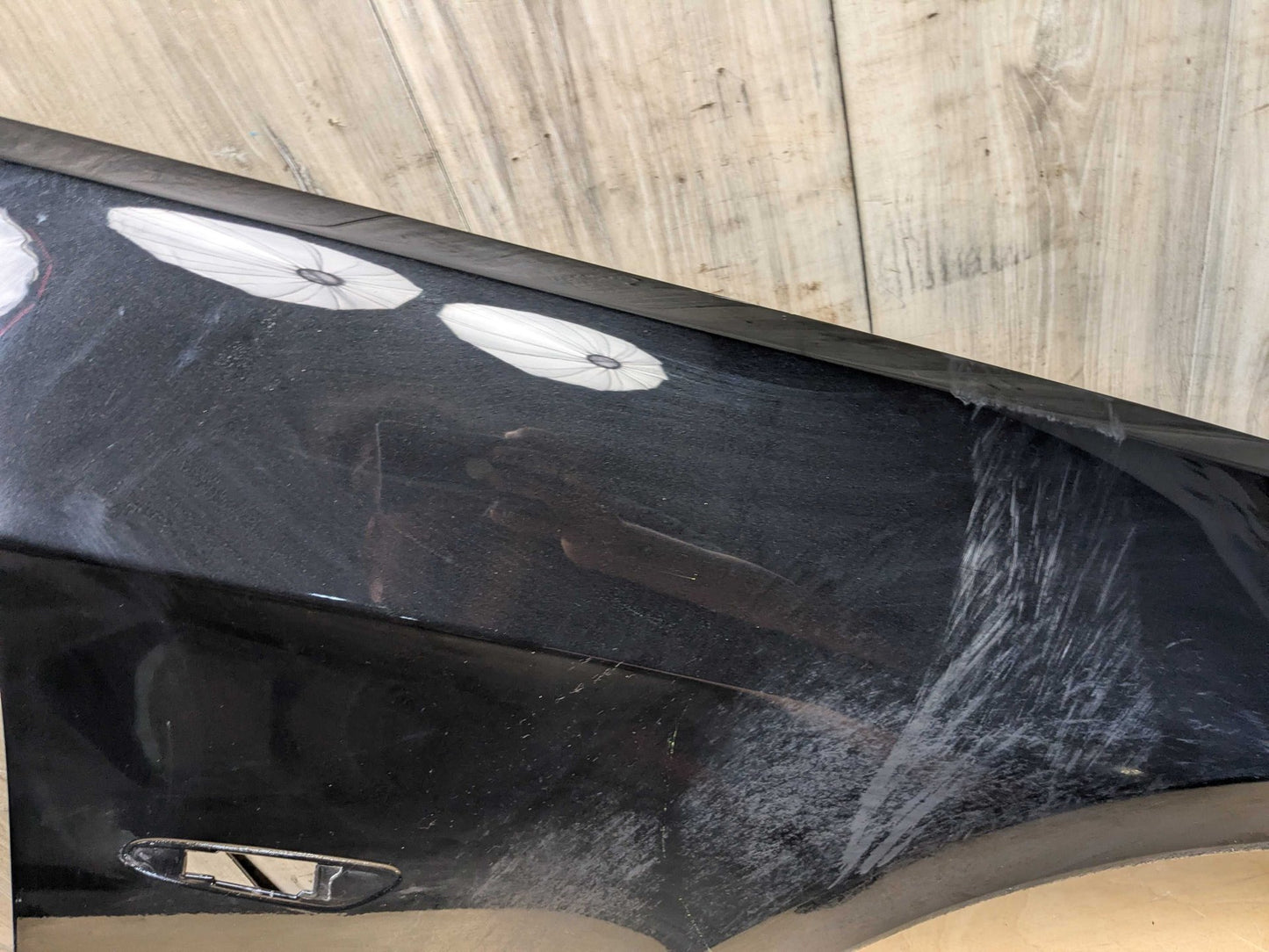*07-13 OEM BMW E92 E93 328 335 Right Passenger Side Fender Panel Black 475 BLACK SAPPHIRE METALLIC (475)