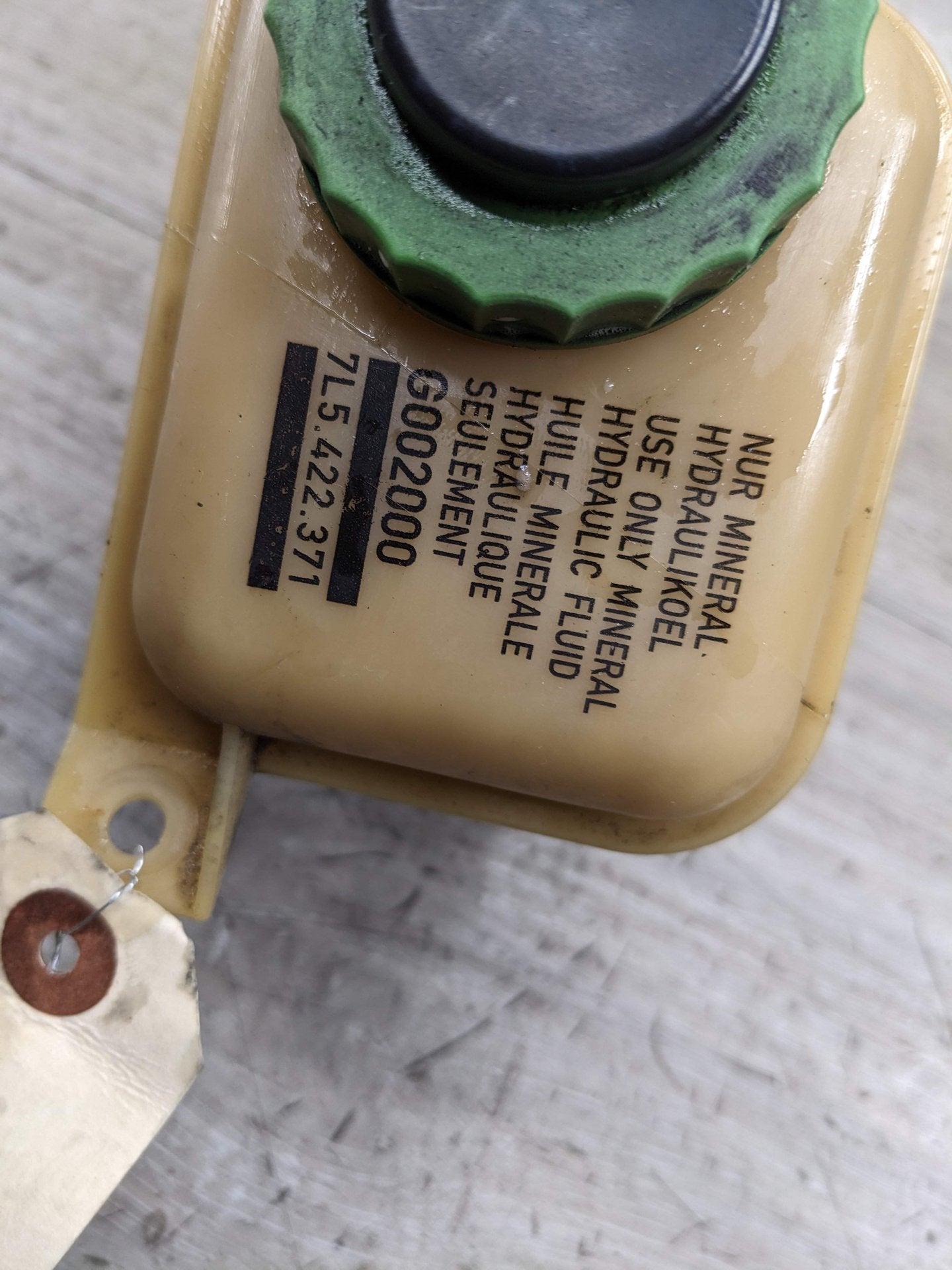 10-16 OEM Porsche Panamera Power Steering Reservoir Bottle Tank