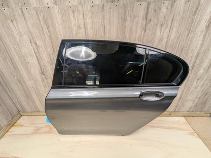 16-22 OEM BMW G11 G12 740 750 M760 Rear Left Driver Door Shell Panel Gray C26 MAGELLANGRAU METALLIC (C26)