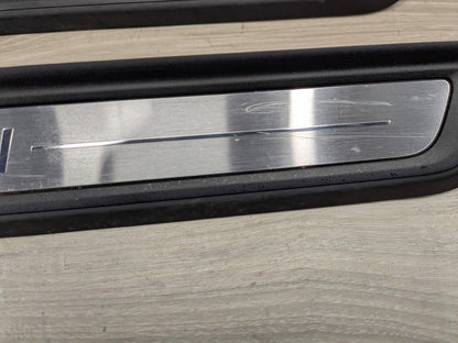 NOTE* 19-24 OEM BMW G20 330 Front Left Right Door Sills Cover Scuff Plates PAIR