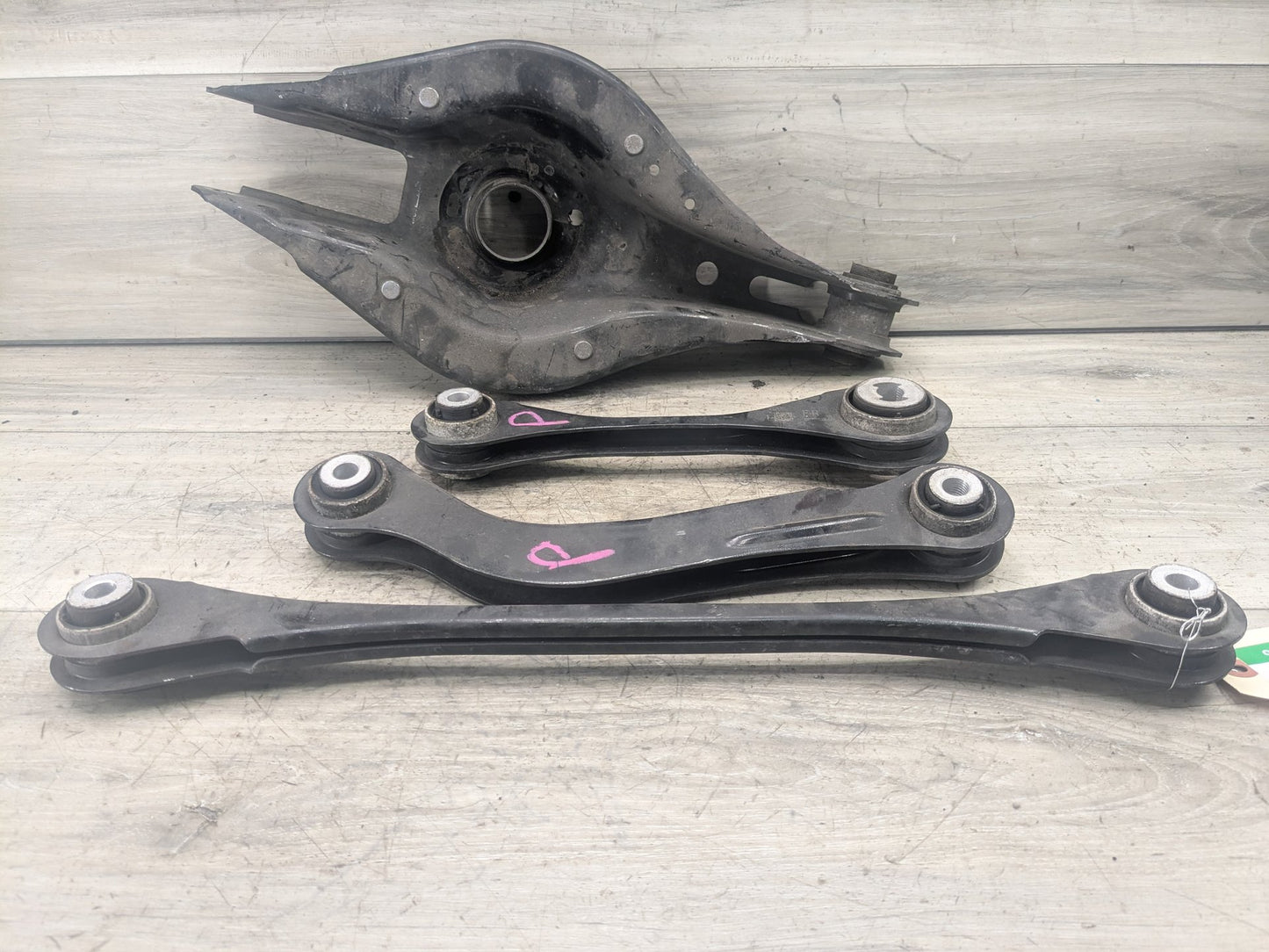 2020 BMW M340i G20 Rear Right Passenger Control Arms SET 0 OEM BMW G20 G22 G23 G26 G42 Rear Right Passenger Upper Lower Control Arm SET (4)