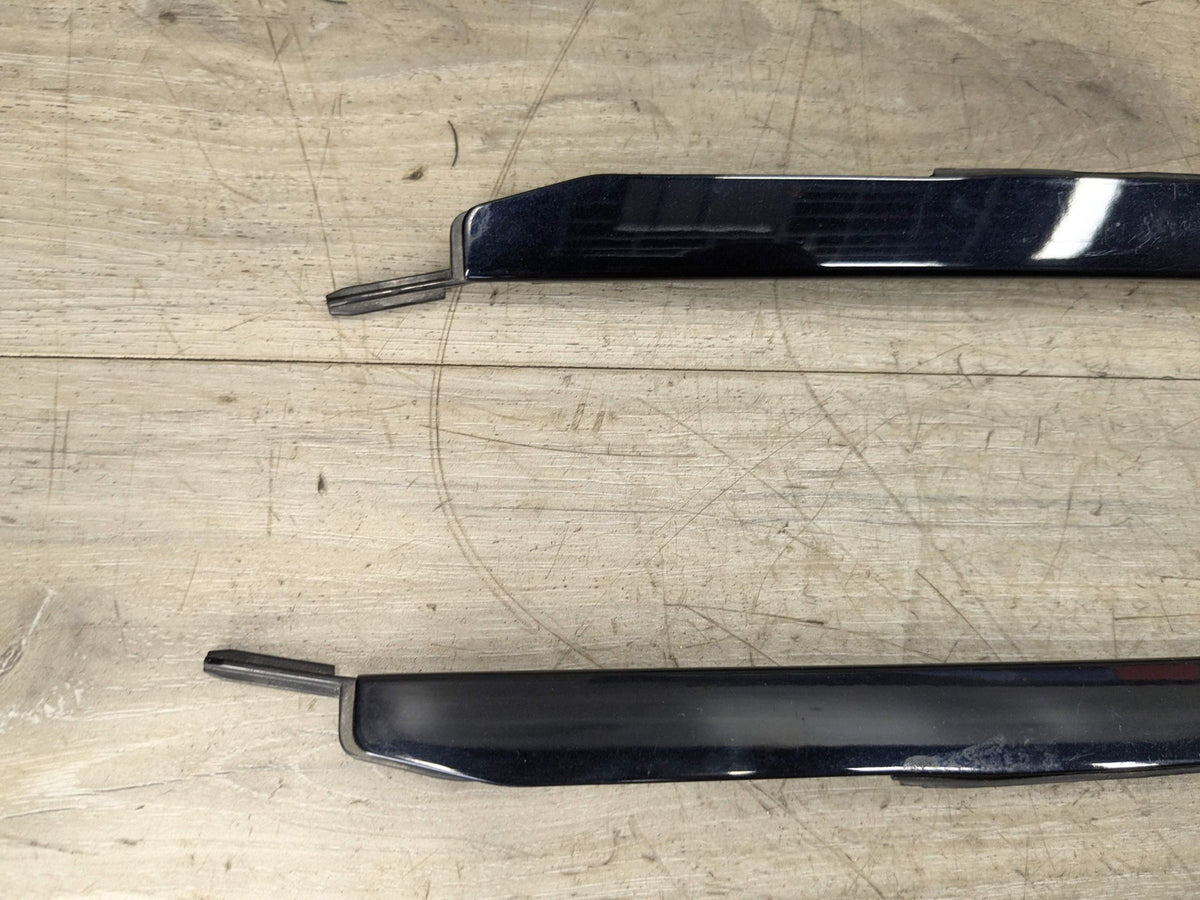 14-19 OEM BMW F85 F86 X5M X6M Front Right Windshield Side Drip Molding PAIR